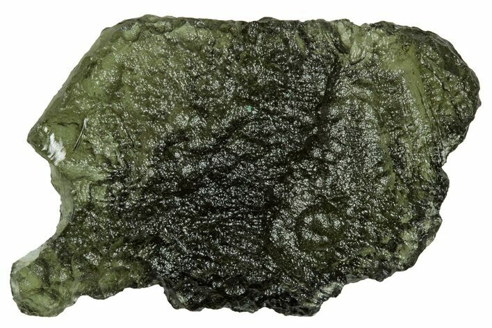 Green Moldavite Tektite ( g) - Czech Republic #330734